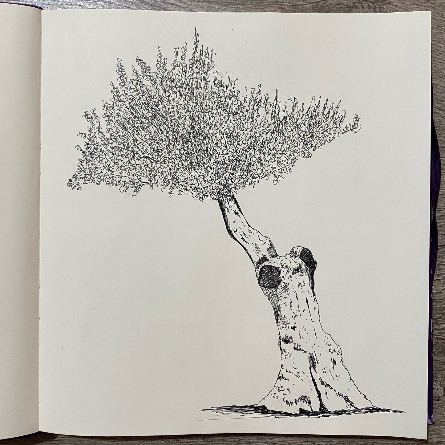 Exarcheia Square, Sketchbook Original Drawing
